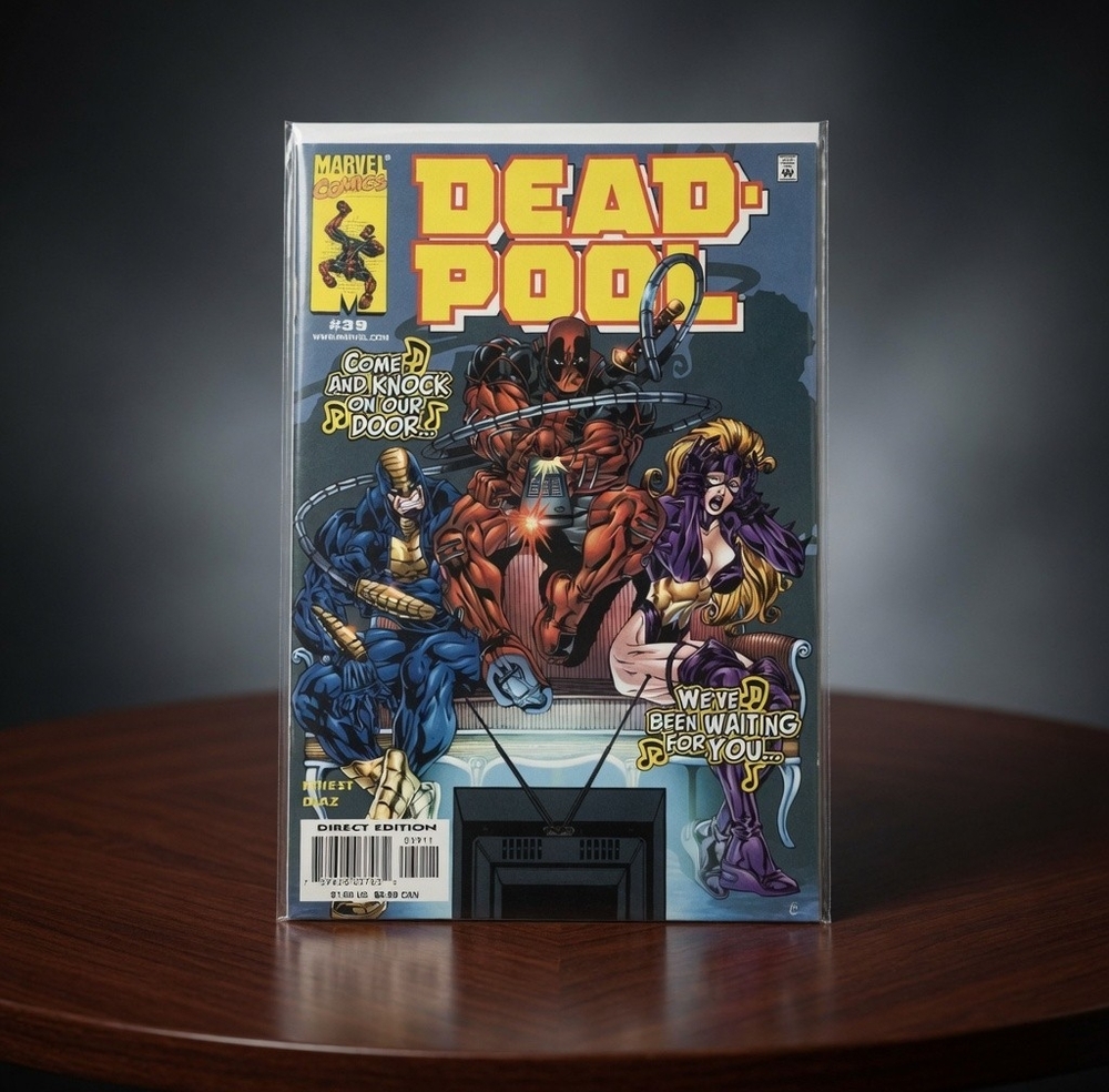 Marvel Comics Deadpool #39 Come Knock On Our Door Priest Diaz Direct Ed NM New - Picture 3 of 4